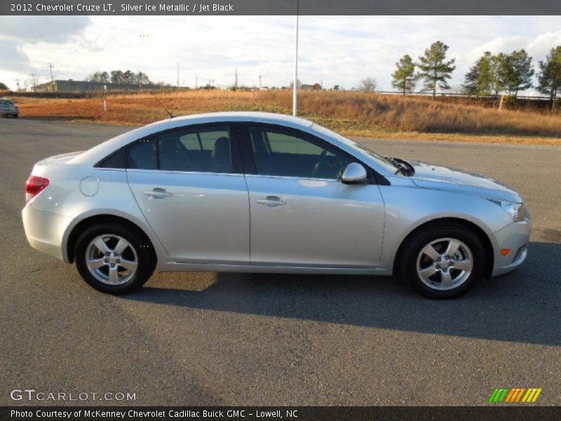 Silver Ice Metallic / Jet Black 2012 Chevrolet Cruze LT