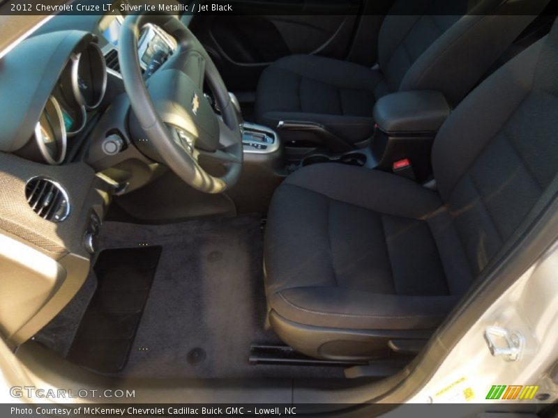 Silver Ice Metallic / Jet Black 2012 Chevrolet Cruze LT