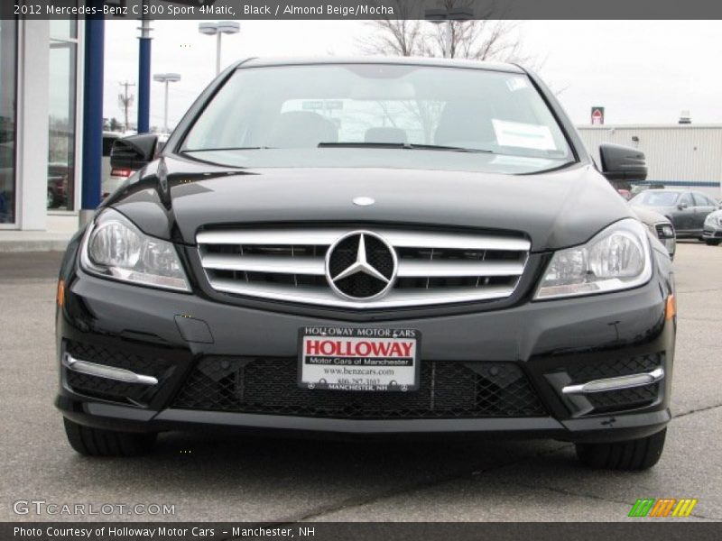 Black / Almond Beige/Mocha 2012 Mercedes-Benz C 300 Sport 4Matic