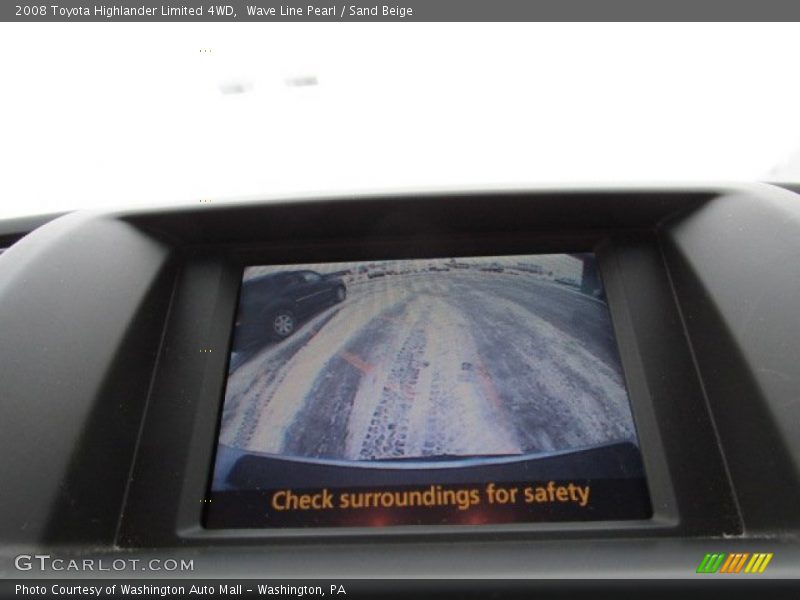 Wave Line Pearl / Sand Beige 2008 Toyota Highlander Limited 4WD