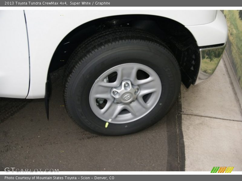 Super White / Graphite 2013 Toyota Tundra CrewMax 4x4