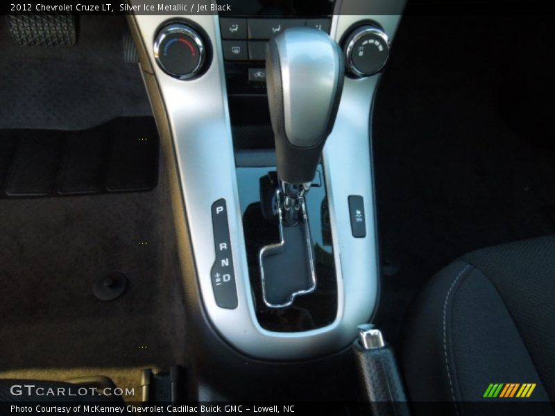 Silver Ice Metallic / Jet Black 2012 Chevrolet Cruze LT
