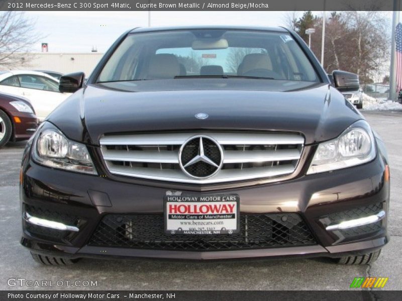 Cuprite Brown Metallic / Almond Beige/Mocha 2012 Mercedes-Benz C 300 Sport 4Matic
