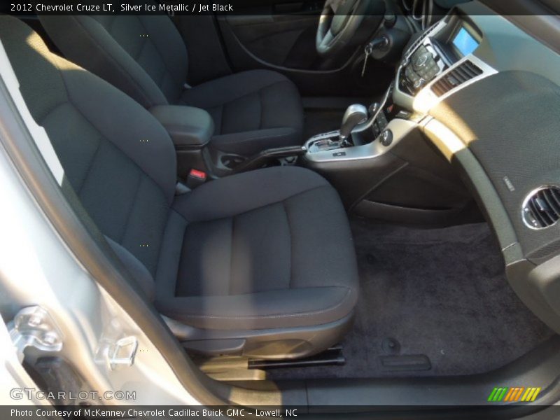 Silver Ice Metallic / Jet Black 2012 Chevrolet Cruze LT