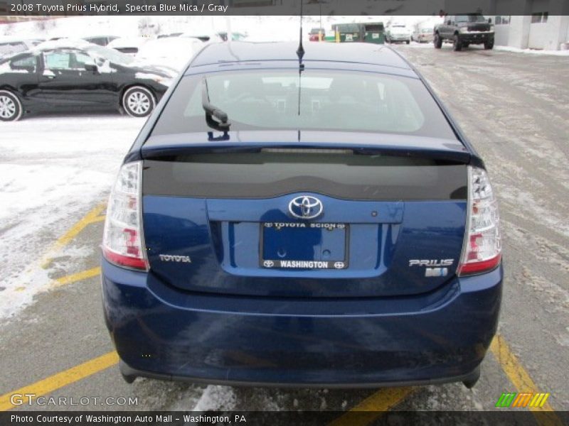 Spectra Blue Mica / Gray 2008 Toyota Prius Hybrid