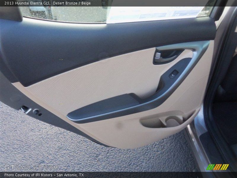 Desert Bronze / Beige 2013 Hyundai Elantra GLS