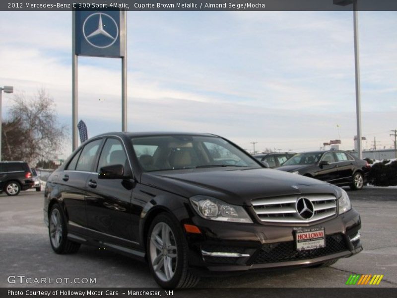 Cuprite Brown Metallic / Almond Beige/Mocha 2012 Mercedes-Benz C 300 Sport 4Matic