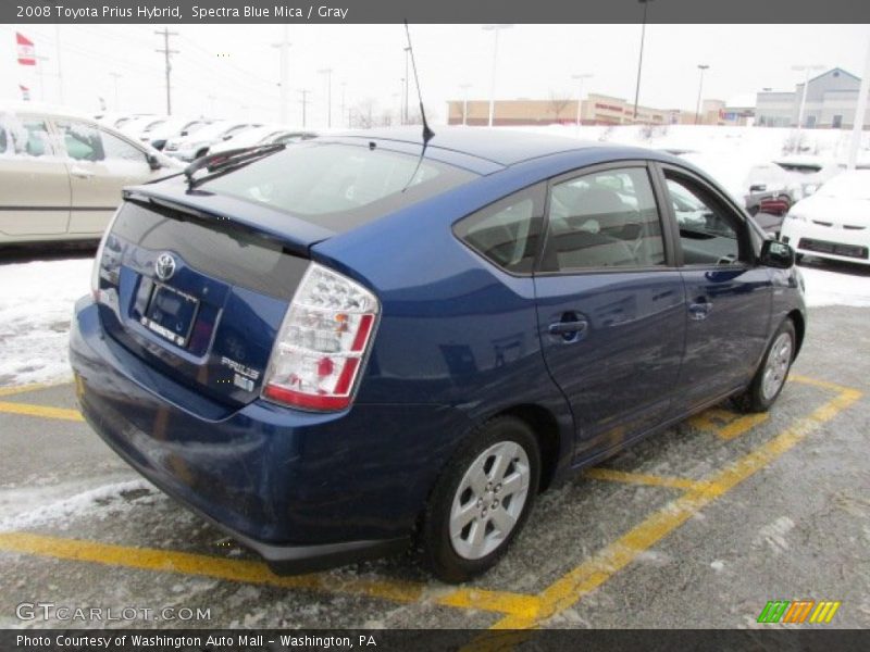 Spectra Blue Mica / Gray 2008 Toyota Prius Hybrid