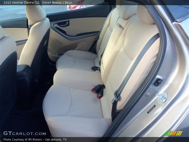 Desert Bronze / Beige 2013 Hyundai Elantra GLS