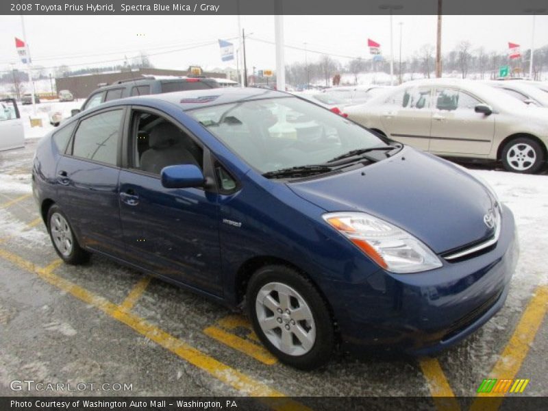 Spectra Blue Mica / Gray 2008 Toyota Prius Hybrid