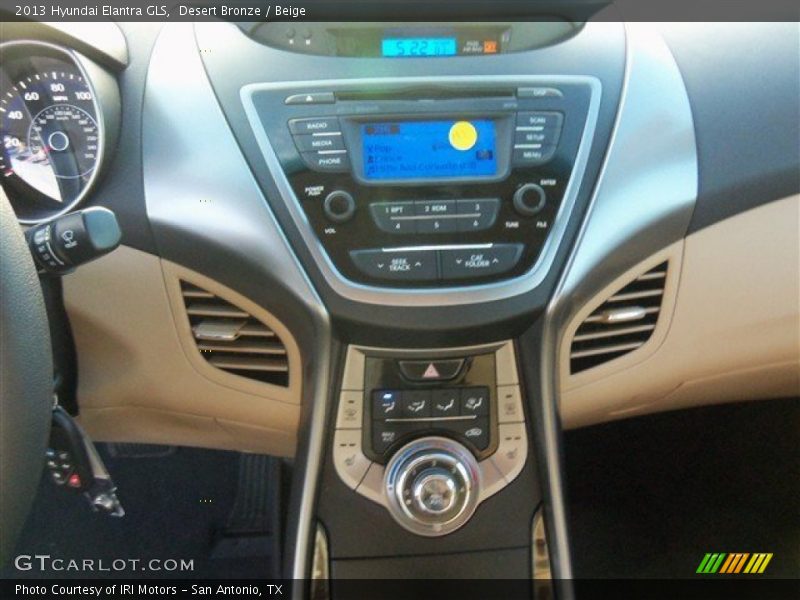 Desert Bronze / Beige 2013 Hyundai Elantra GLS