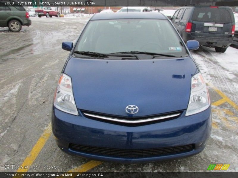 Spectra Blue Mica / Gray 2008 Toyota Prius Hybrid
