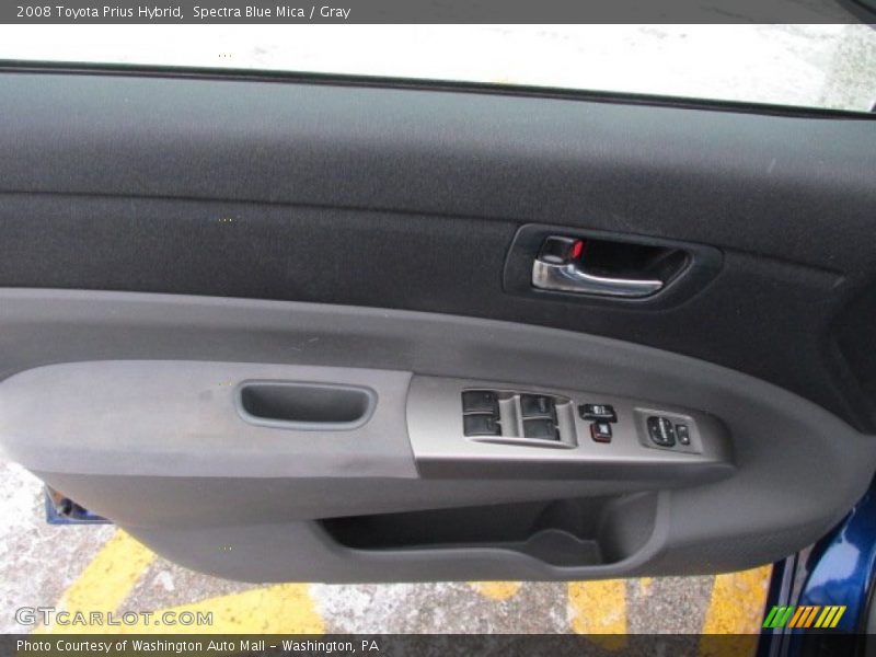 Spectra Blue Mica / Gray 2008 Toyota Prius Hybrid