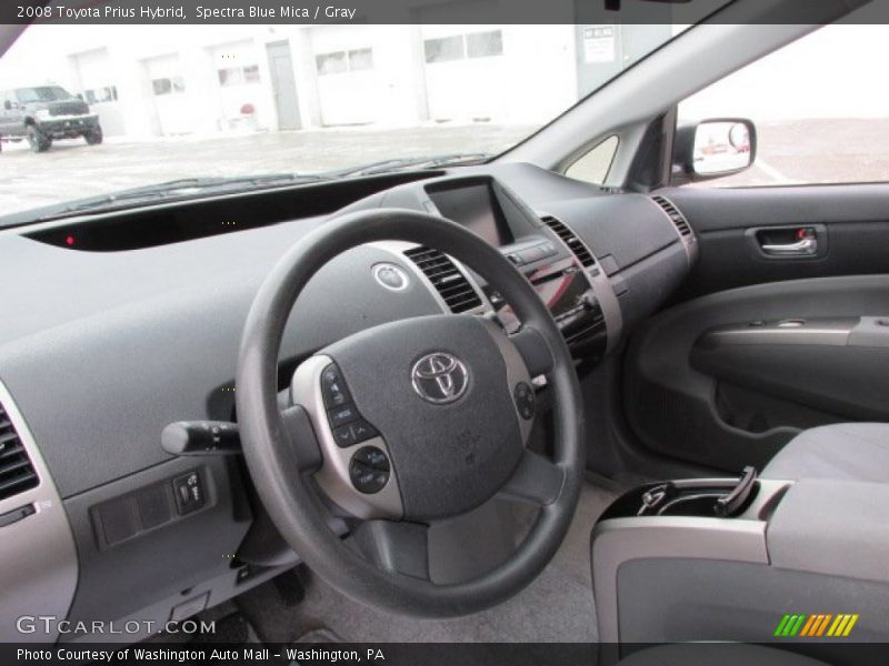 Spectra Blue Mica / Gray 2008 Toyota Prius Hybrid