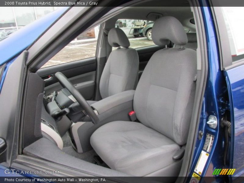 Spectra Blue Mica / Gray 2008 Toyota Prius Hybrid