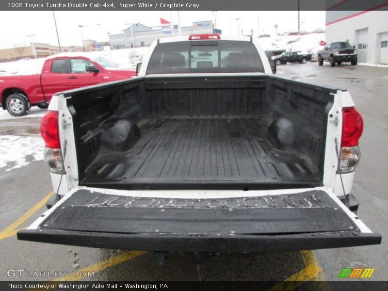 Super White / Graphite Gray 2008 Toyota Tundra Double Cab 4x4