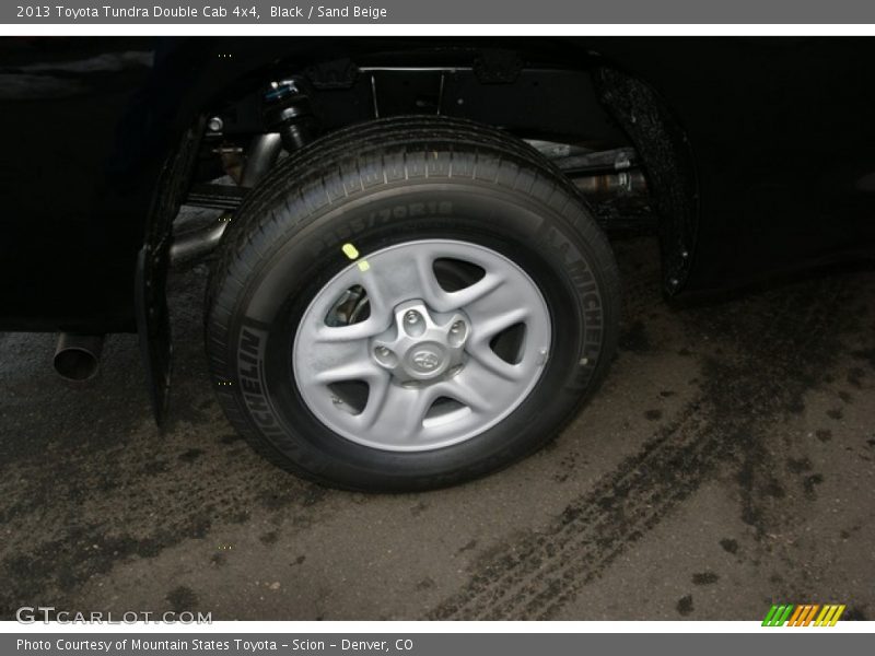 Black / Sand Beige 2013 Toyota Tundra Double Cab 4x4