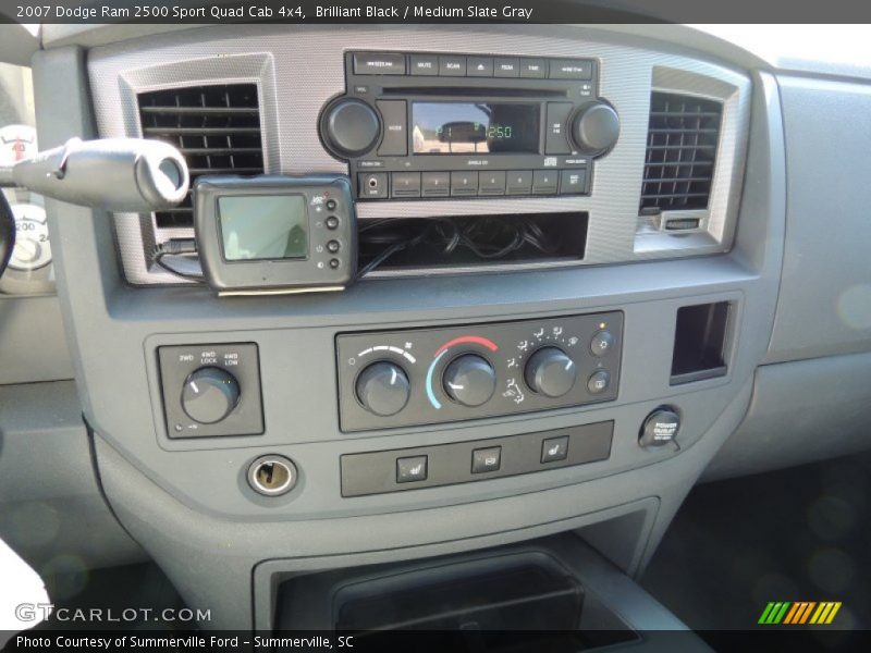 Brilliant Black / Medium Slate Gray 2007 Dodge Ram 2500 Sport Quad Cab 4x4