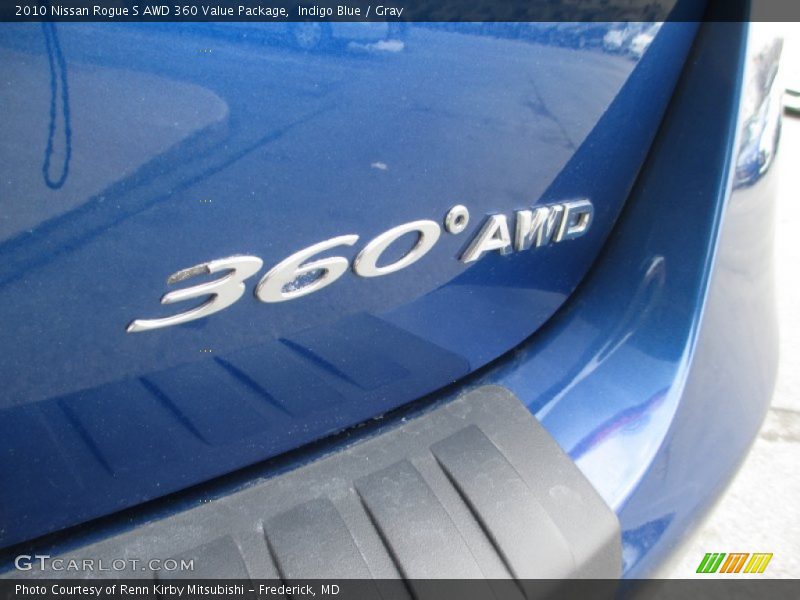 Indigo Blue / Gray 2010 Nissan Rogue S AWD 360 Value Package