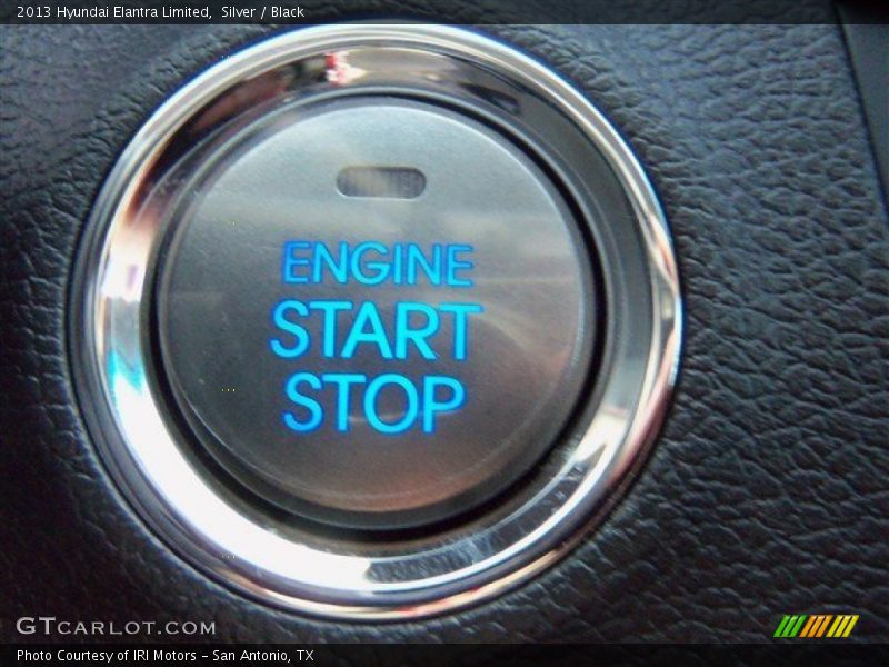 Controls of 2013 Elantra Limited