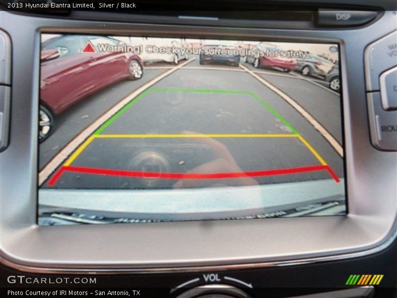 Silver / Black 2013 Hyundai Elantra Limited