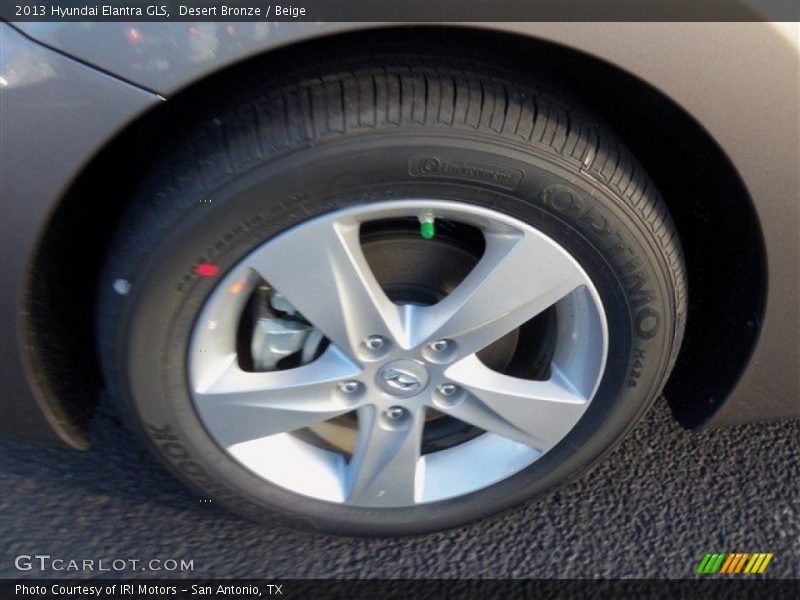 Desert Bronze / Beige 2013 Hyundai Elantra GLS