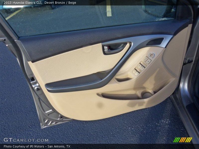 Desert Bronze / Beige 2013 Hyundai Elantra GLS