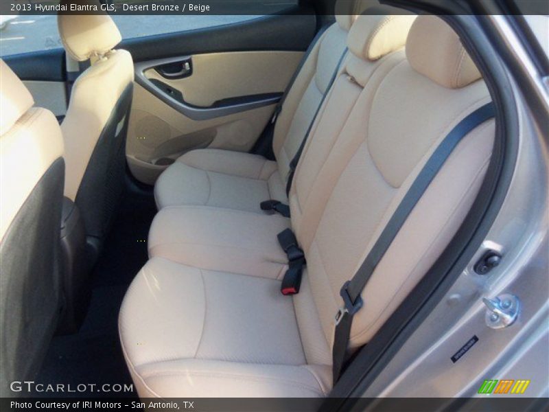 Desert Bronze / Beige 2013 Hyundai Elantra GLS
