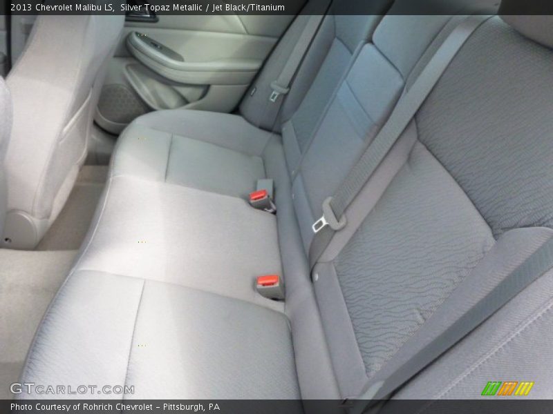 Silver Topaz Metallic / Jet Black/Titanium 2013 Chevrolet Malibu LS