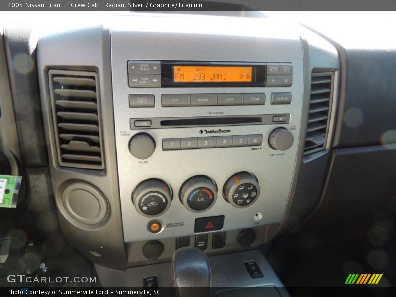 Radiant Silver / Graphite/Titanium 2005 Nissan Titan LE Crew Cab