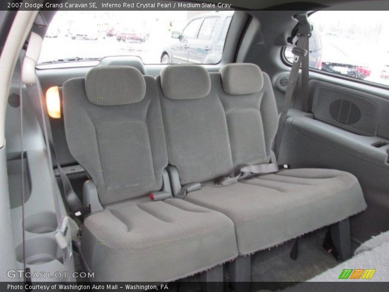 Rear Seat of 2007 Grand Caravan SE
