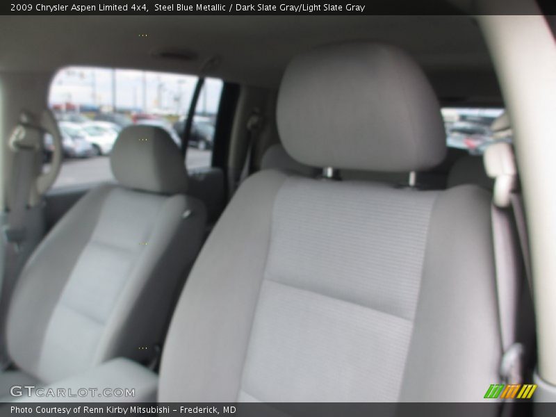 Steel Blue Metallic / Dark Slate Gray/Light Slate Gray 2009 Chrysler Aspen Limited 4x4