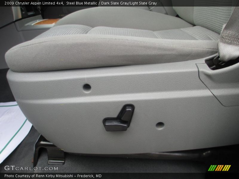 Steel Blue Metallic / Dark Slate Gray/Light Slate Gray 2009 Chrysler Aspen Limited 4x4