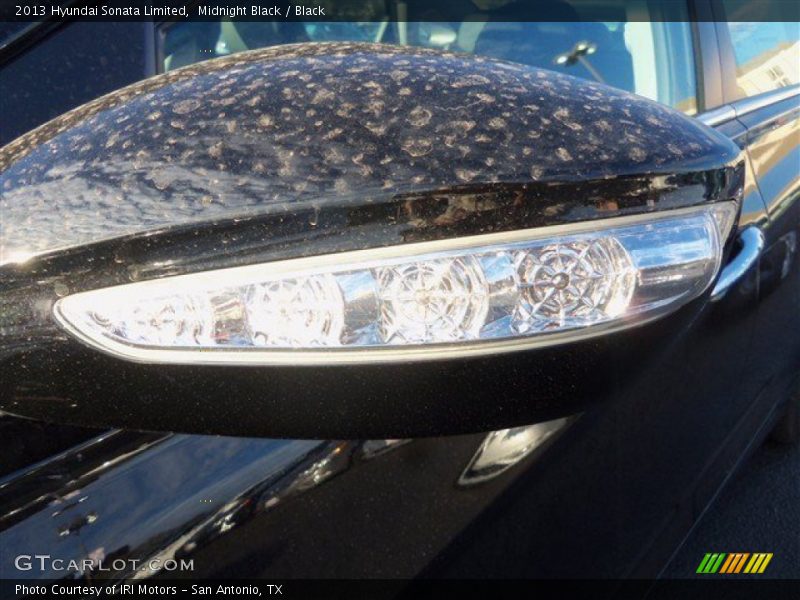 Midnight Black / Black 2013 Hyundai Sonata Limited