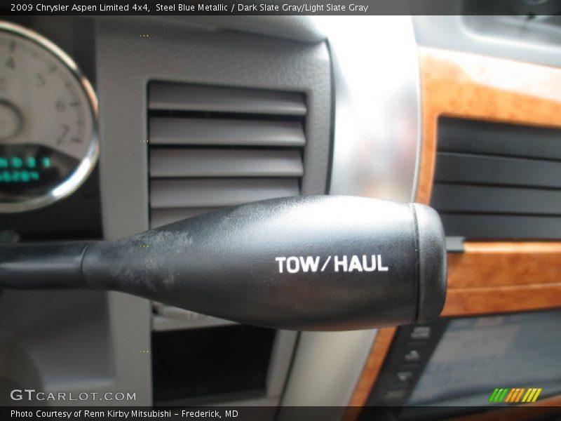 Steel Blue Metallic / Dark Slate Gray/Light Slate Gray 2009 Chrysler Aspen Limited 4x4