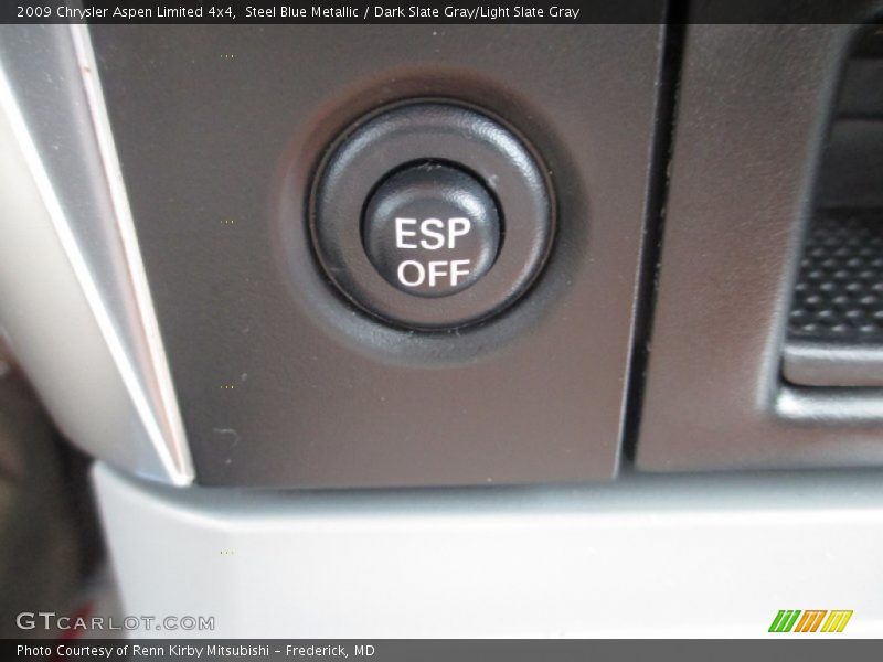 Steel Blue Metallic / Dark Slate Gray/Light Slate Gray 2009 Chrysler Aspen Limited 4x4