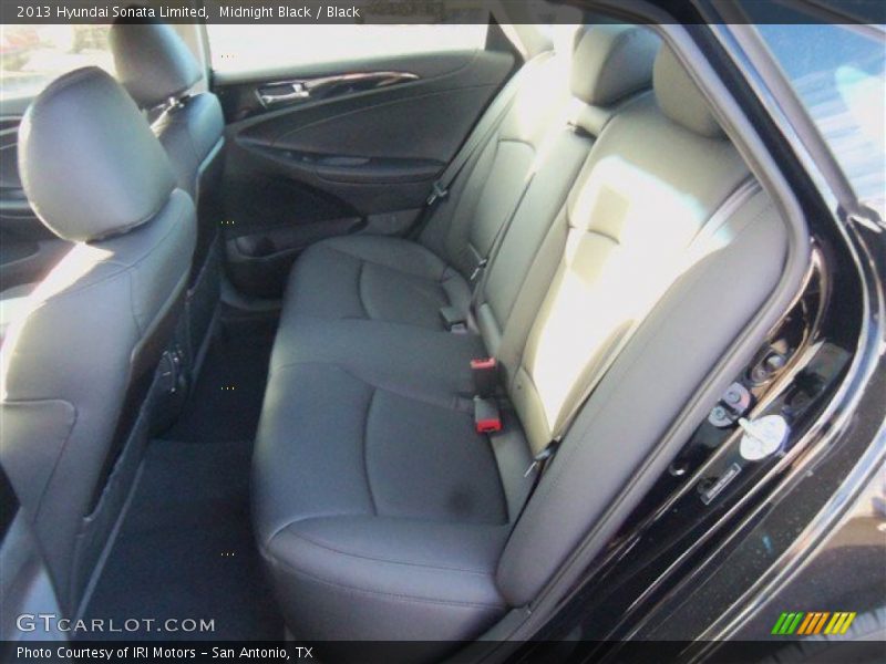 Midnight Black / Black 2013 Hyundai Sonata Limited