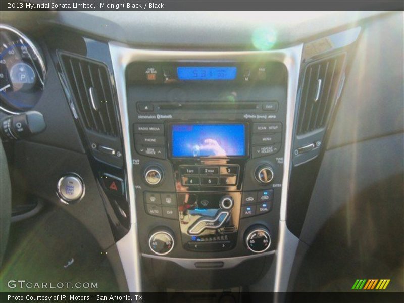 Midnight Black / Black 2013 Hyundai Sonata Limited