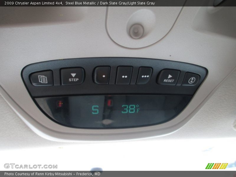 Steel Blue Metallic / Dark Slate Gray/Light Slate Gray 2009 Chrysler Aspen Limited 4x4