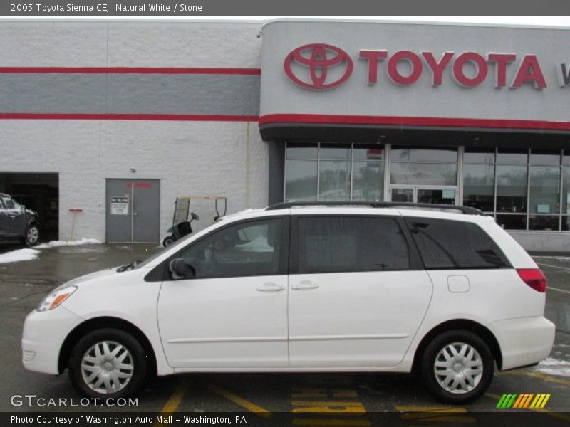 Natural White / Stone 2005 Toyota Sienna CE