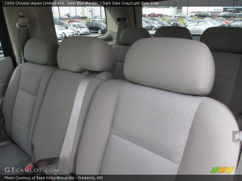 Steel Blue Metallic / Dark Slate Gray/Light Slate Gray 2009 Chrysler Aspen Limited 4x4