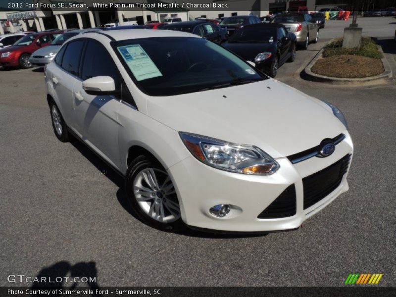 Front 3/4 View of 2012 Focus SEL Sedan