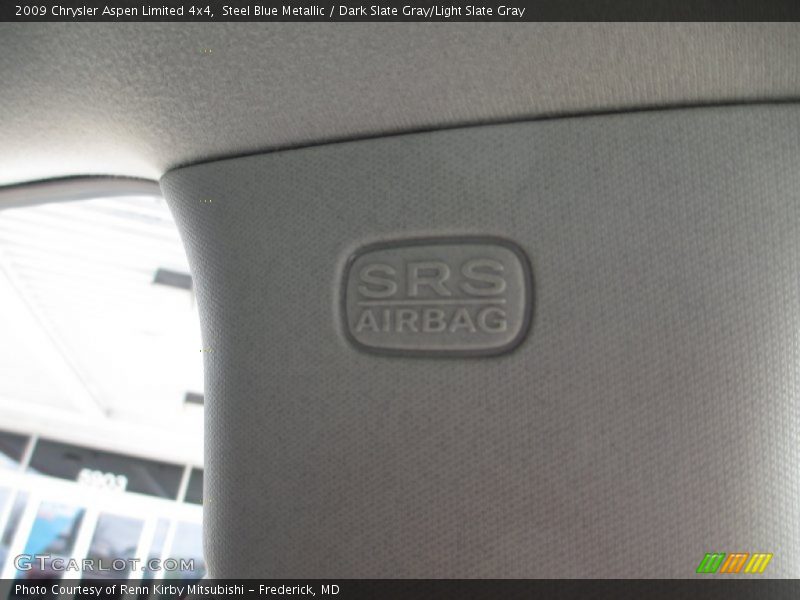 Steel Blue Metallic / Dark Slate Gray/Light Slate Gray 2009 Chrysler Aspen Limited 4x4