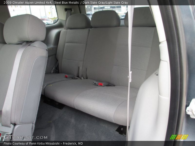 Steel Blue Metallic / Dark Slate Gray/Light Slate Gray 2009 Chrysler Aspen Limited 4x4