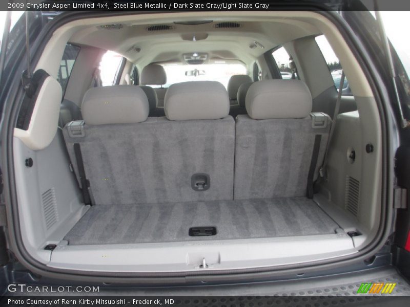 Steel Blue Metallic / Dark Slate Gray/Light Slate Gray 2009 Chrysler Aspen Limited 4x4