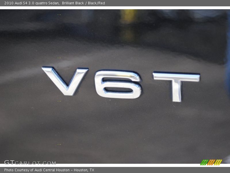 Brilliant Black / Black/Red 2010 Audi S4 3.0 quattro Sedan