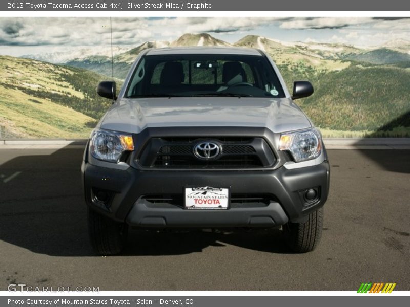 Silver Streak Mica / Graphite 2013 Toyota Tacoma Access Cab 4x4