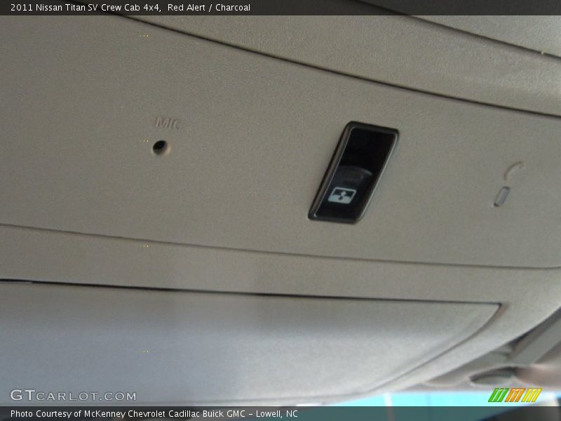 Red Alert / Charcoal 2011 Nissan Titan SV Crew Cab 4x4