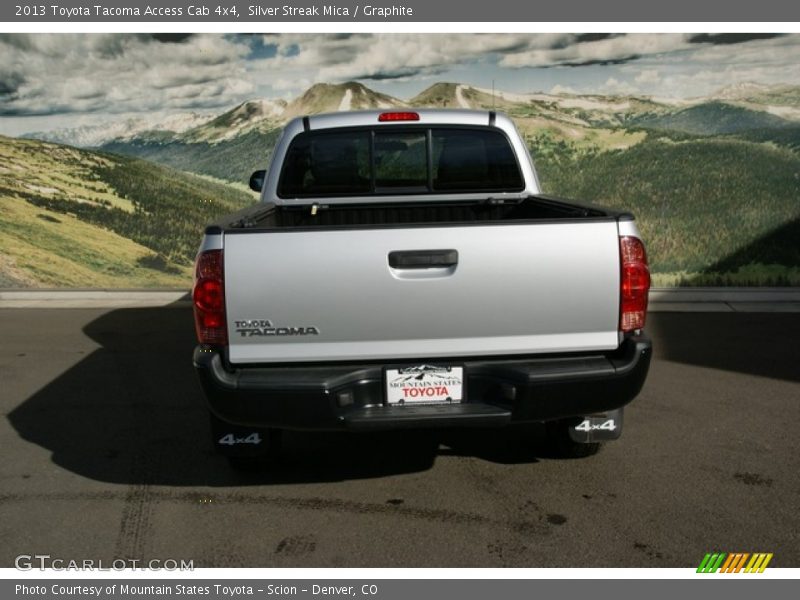 Silver Streak Mica / Graphite 2013 Toyota Tacoma Access Cab 4x4