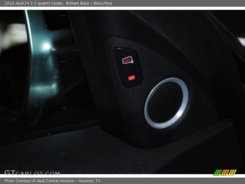 Brilliant Black / Black/Red 2010 Audi S4 3.0 quattro Sedan